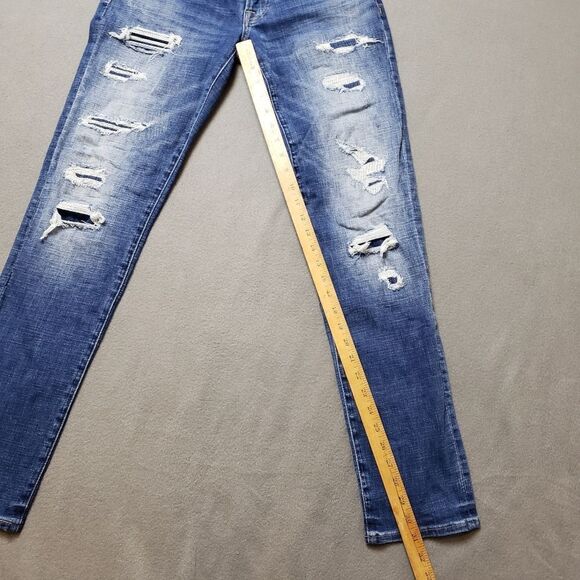 Abercrombie & Fitch distressed Slim jeans next level Stretch Jeans size 29 A&F - Picture 10 of 13